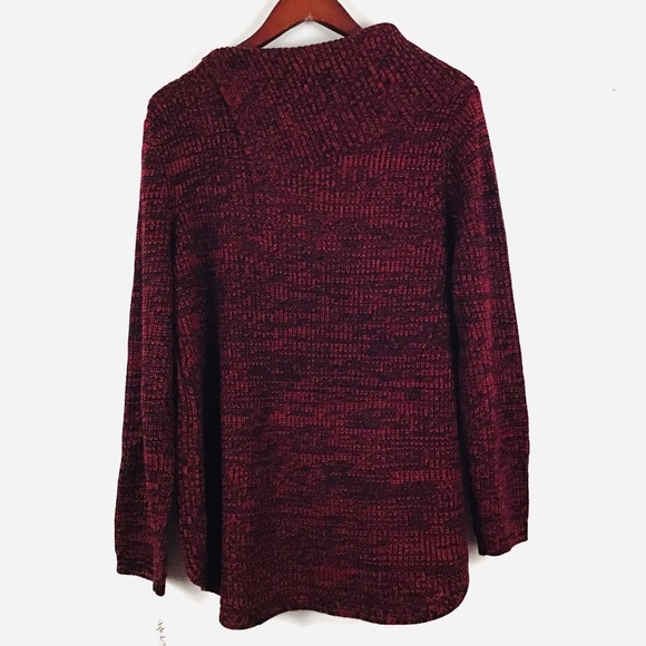 Style & Co Macy's Plus Pocket Envelope Sweater 1X - Picture 3 of 4